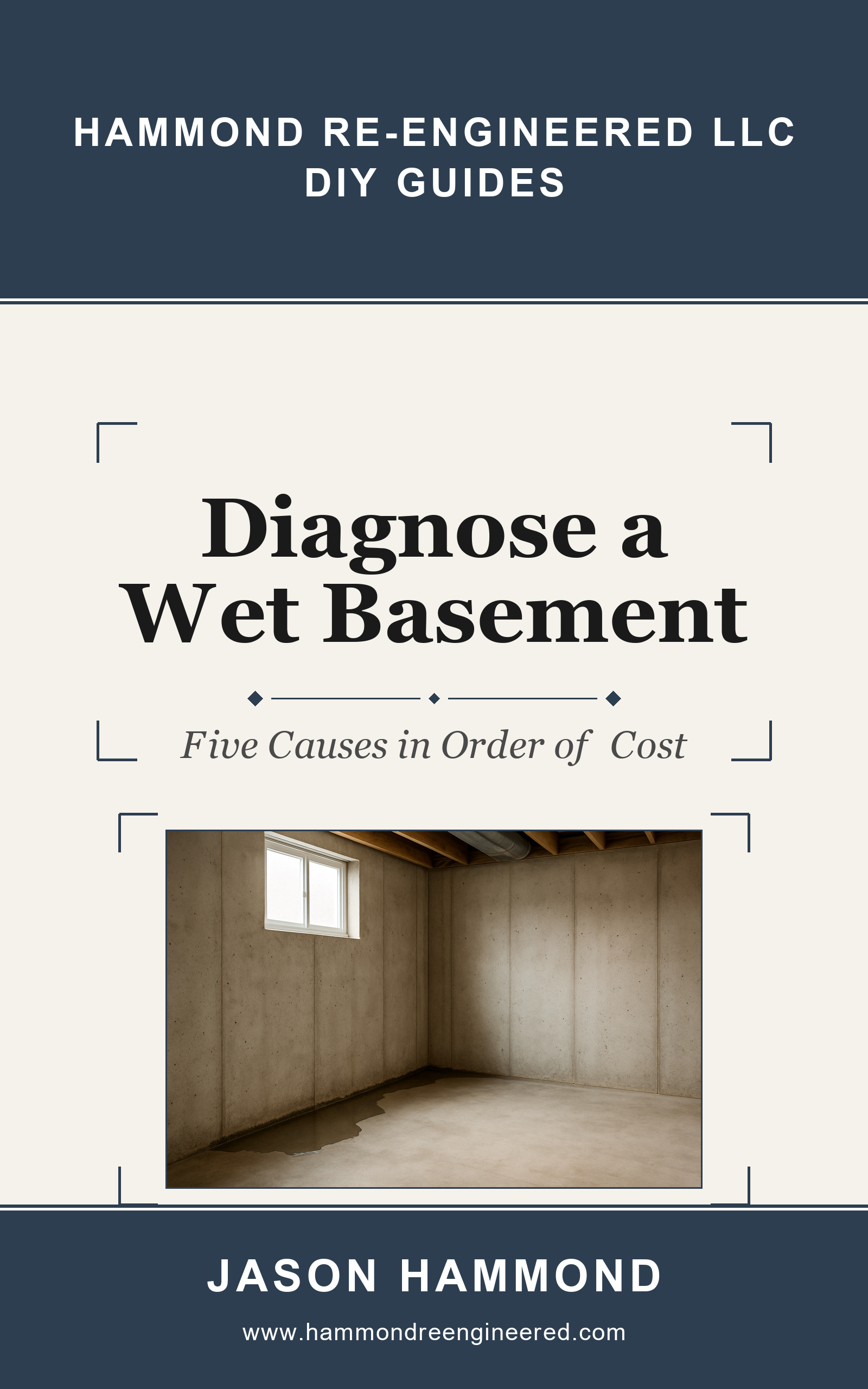 Diagnose a Wet Basement — cover