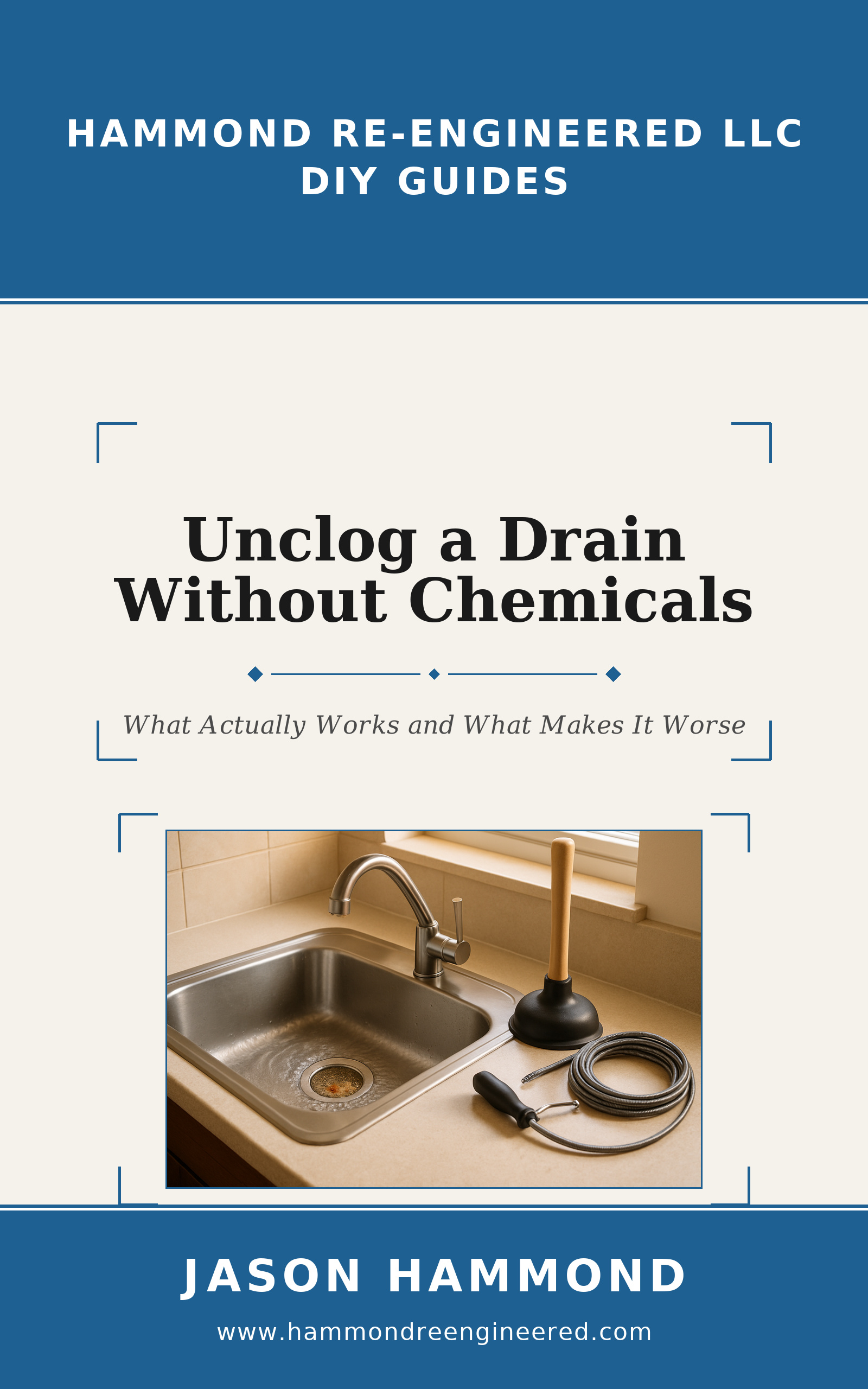 Unclog a Drain Without Chemicals — cover
