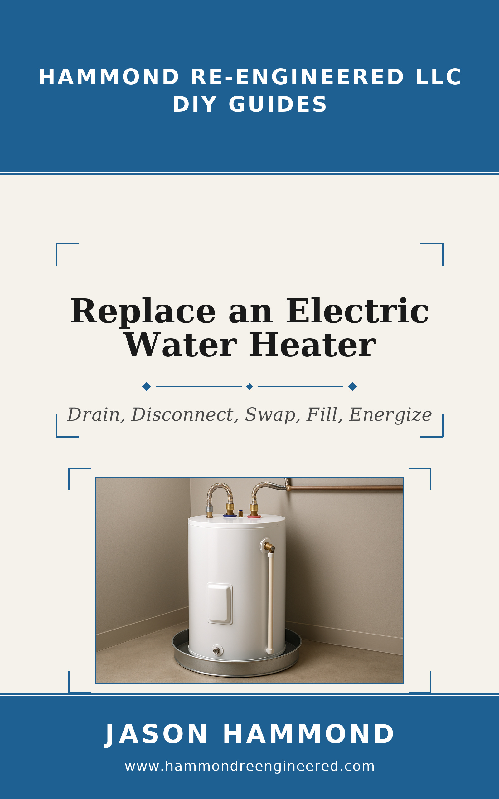 Replace an Electric Water Heater — cover