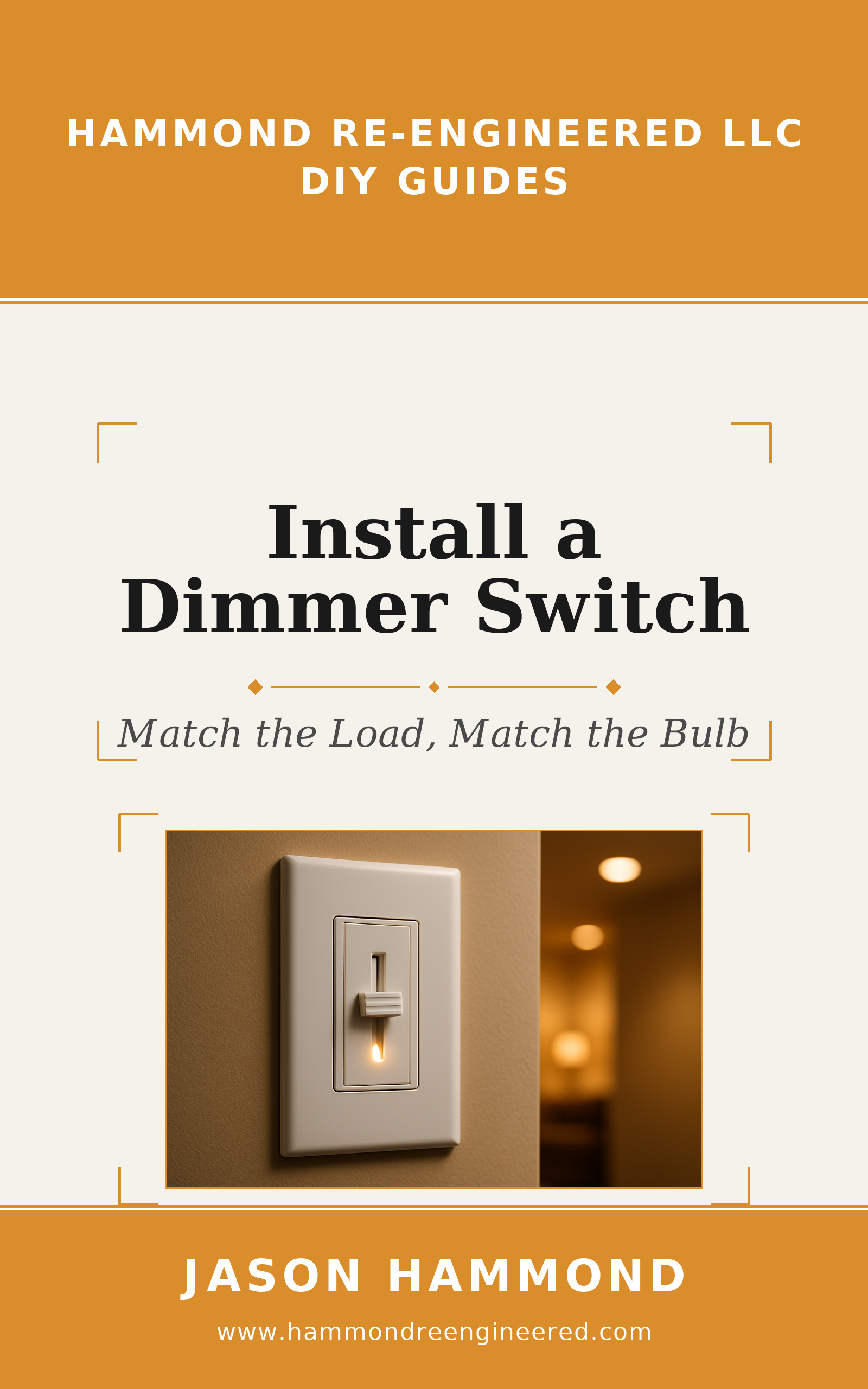 Install a Dimmer Switch — cover