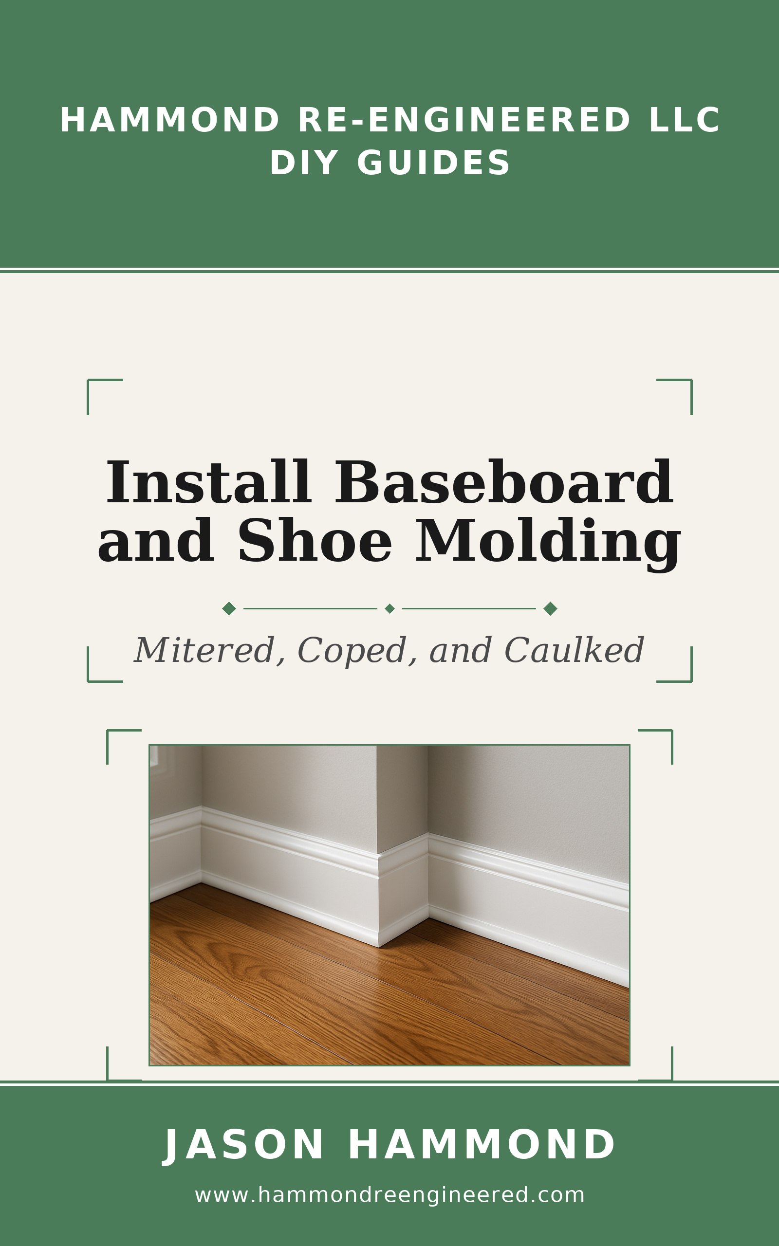 Install Baseboard and Shoe Molding — cover