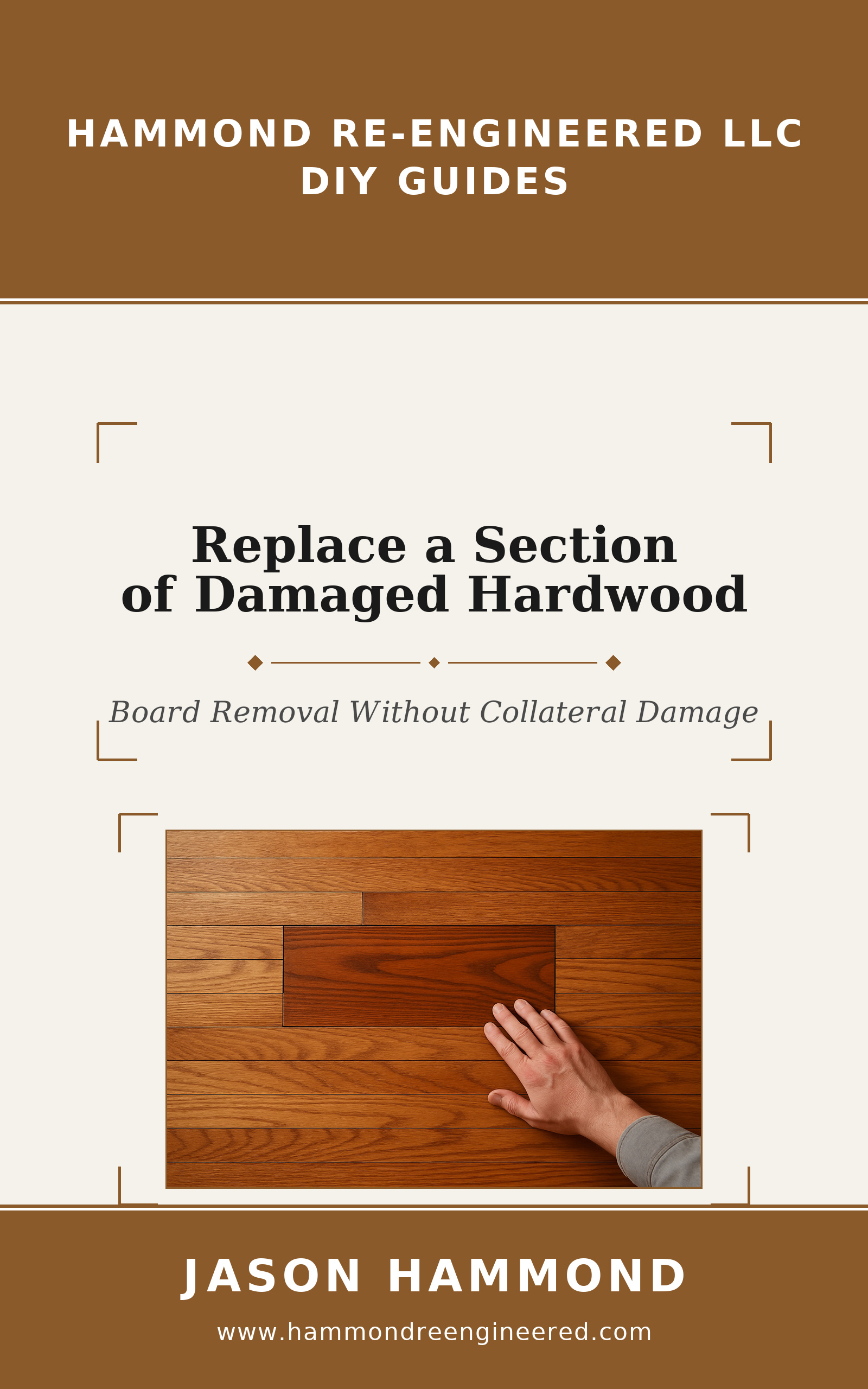 Replace a Section of Damaged Hardwood — cover