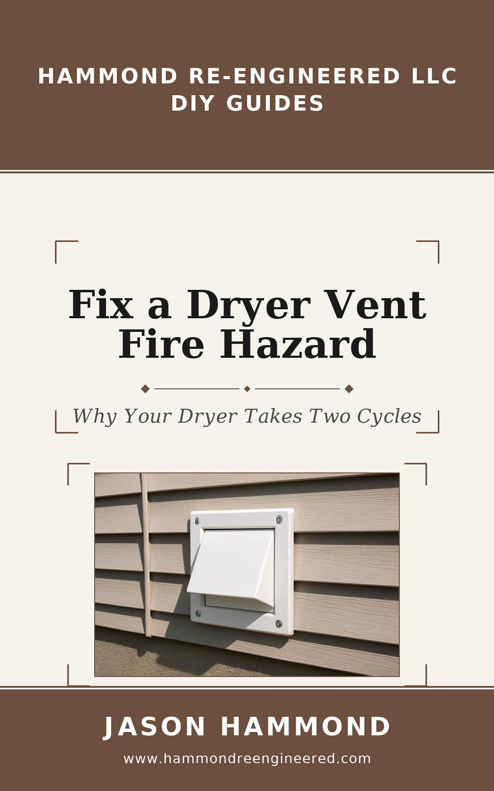 Fix a Dryer Vent Fire Hazard — cover