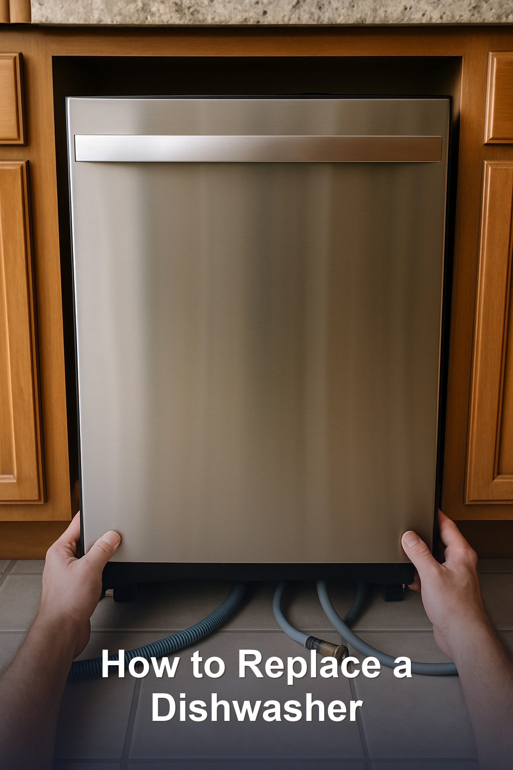 How to Replace a Dishwasher (Step-by-Step, Including the Plumbing and ...