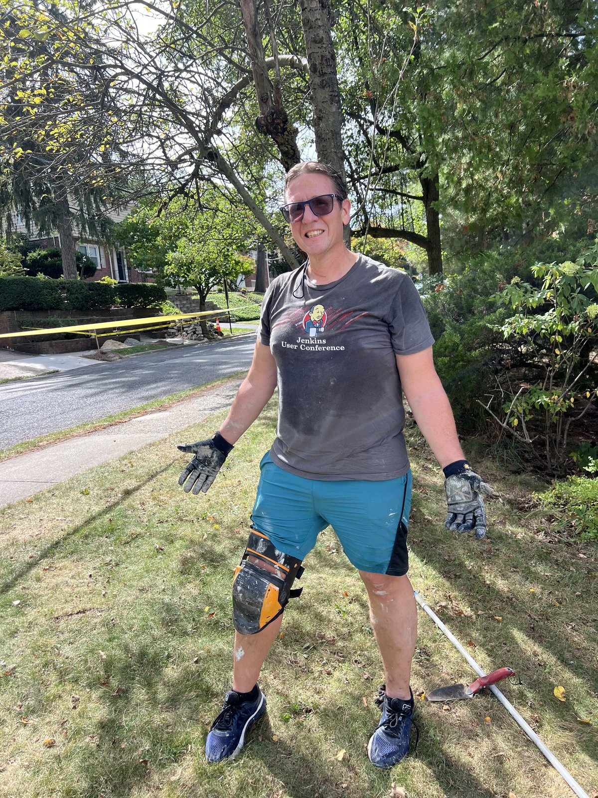 Fixing the Uneven Sidewalk at Home