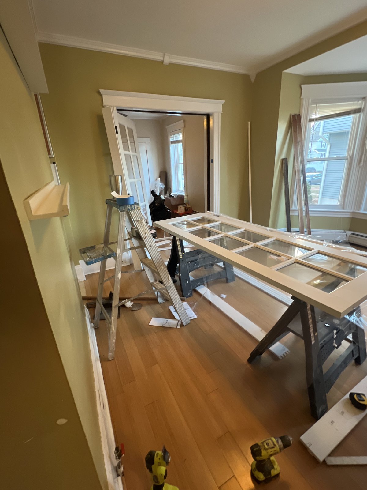 French Doors and Adding a Door at the Rental