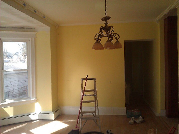 Painting Prep at the Rental